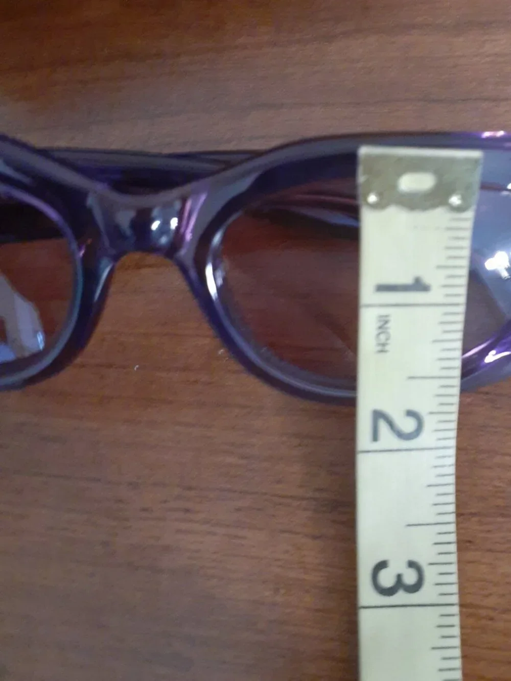 Lanvin purple plastic